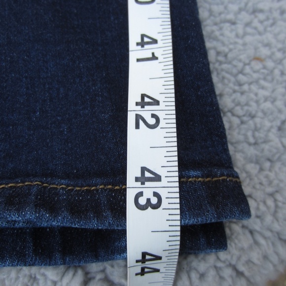 Judy Blue Jeans Womens15/32 Dark Wash Skinny Fit Stretch Mid Rise Comfy Casual - Picture 13 of 16